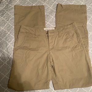 Aeropostale Boot leg low/mid rise twill pants size 0
